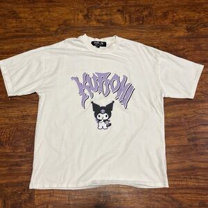Vintage Baggy Oversized Hello Kitty Kuromi T Shirt